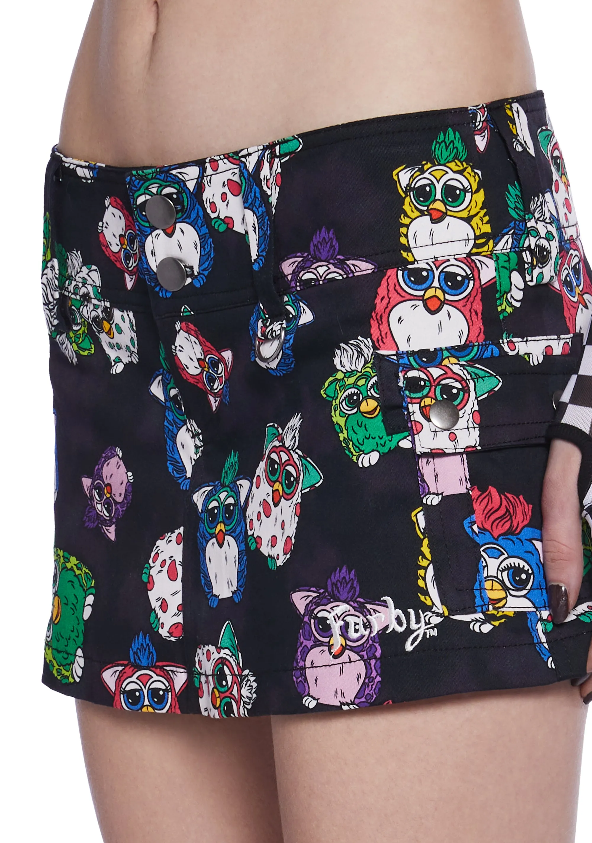 Keep Playing Cargo Mini Skort sold by Dolls Kill product image thumbnail 5