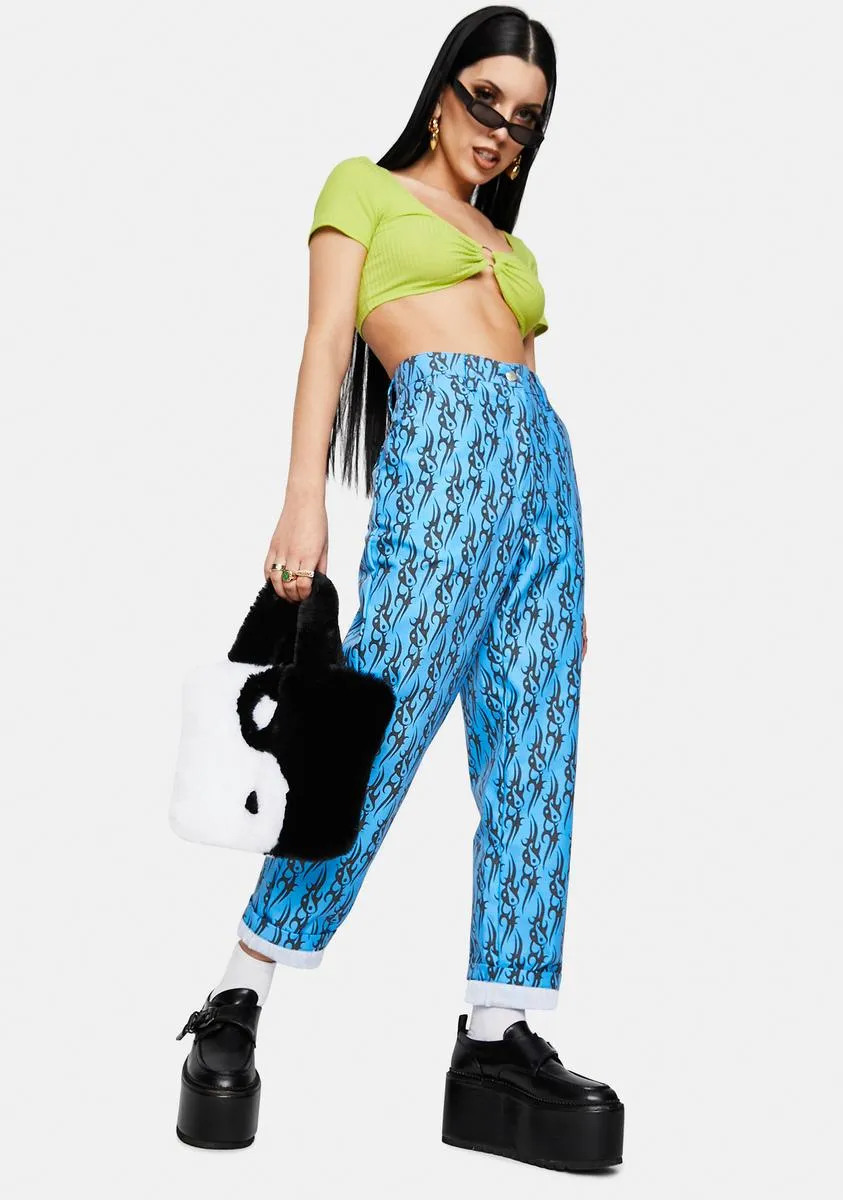 Tribal Love Blue Pants sold by Dolls Kill product image thumbnail 2