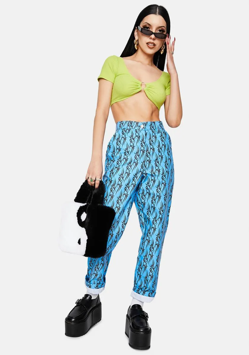 Tribal Love Blue Pants sold by Dolls Kill product image thumbnail 3