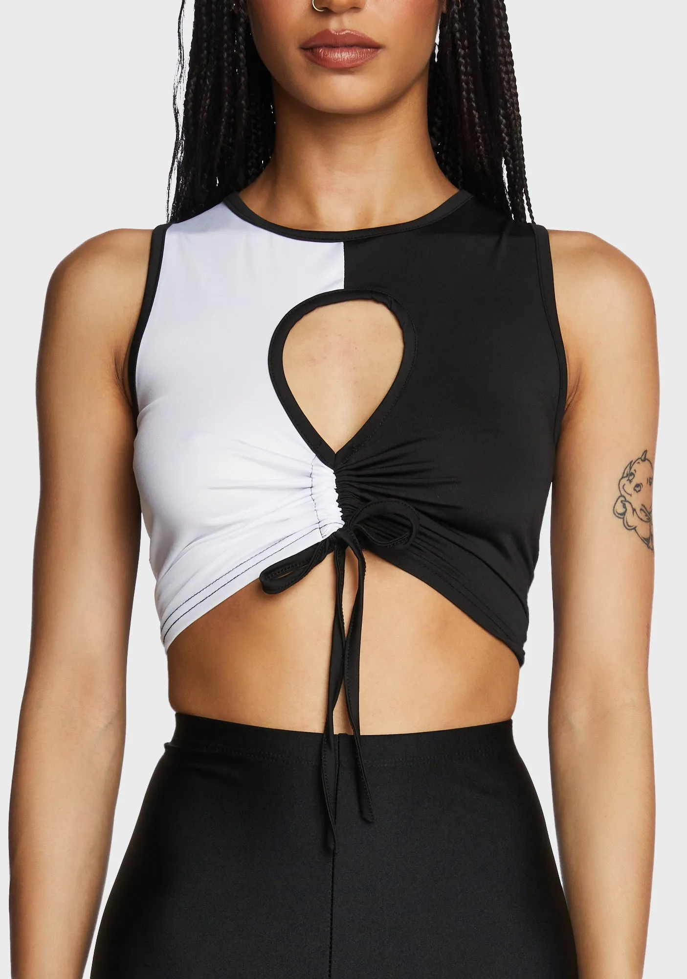 Duality Found Crop Top sold by Dolls Kill product image thumbnail 2