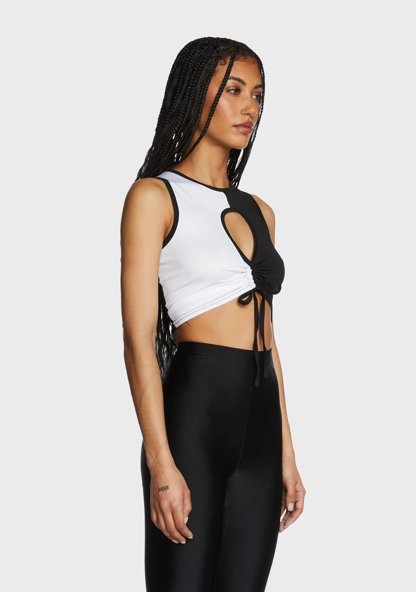 Duality Found Crop Top sold by Dolls Kill product image thumbnail 4