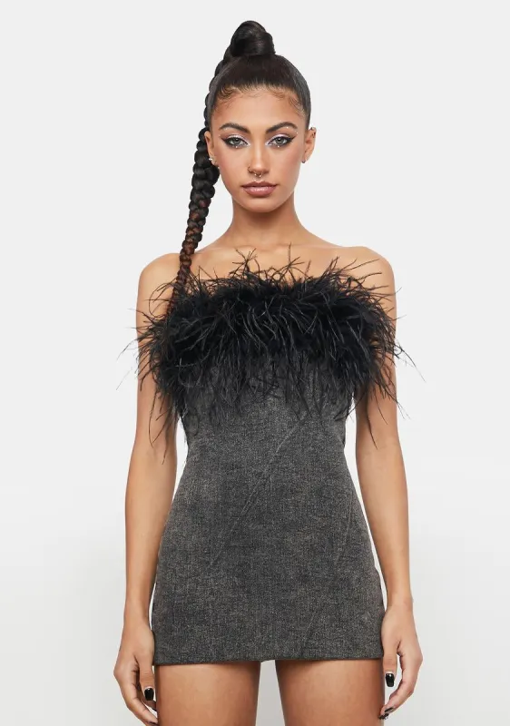 Wicked Wild Babe Strapless Mini Dress sold by Dolls Kill