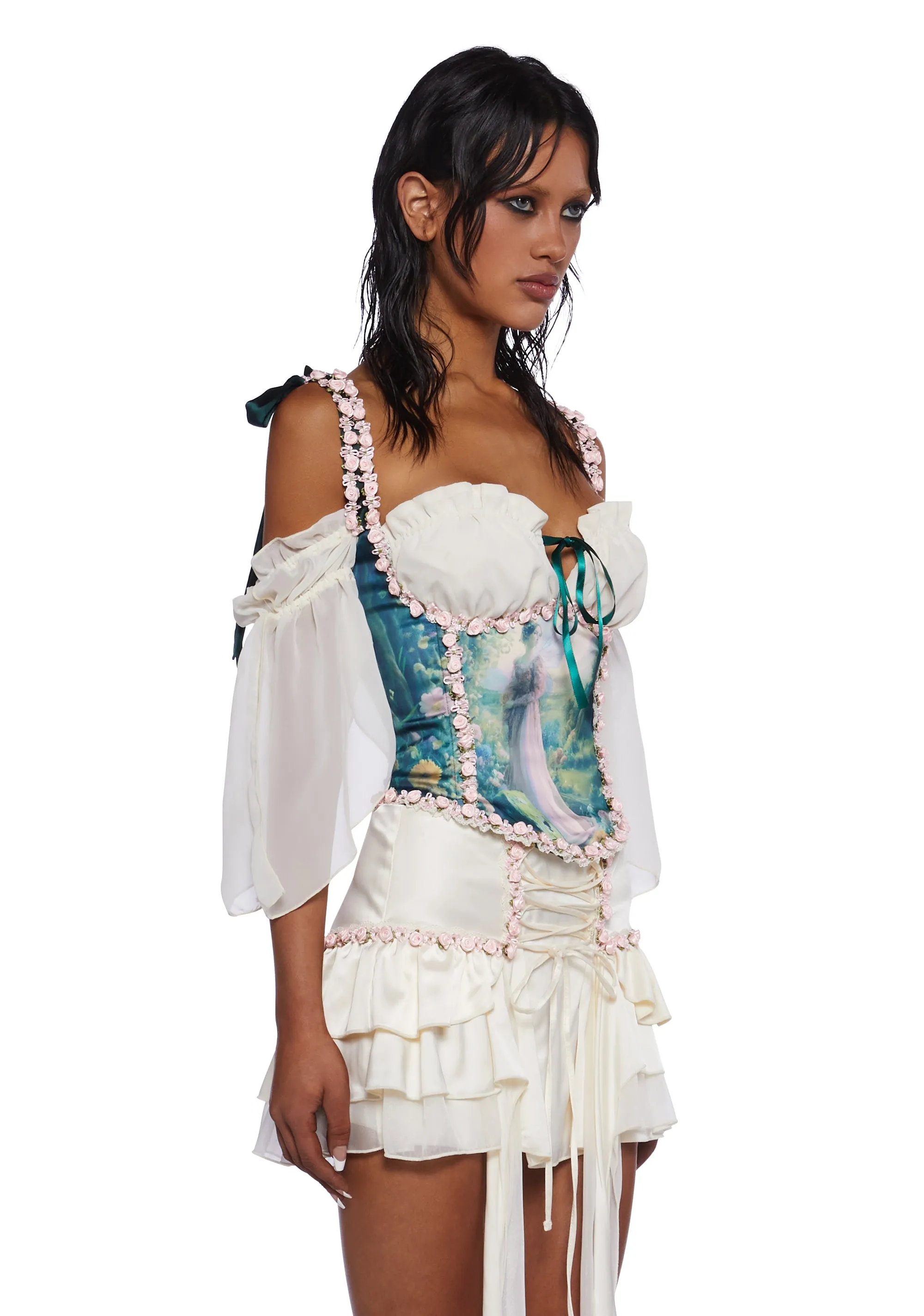 Fae Charms Corset Top sold by Dolls Kill product image thumbnail 4