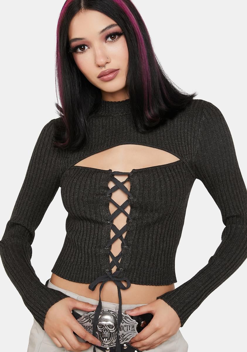 In My Feels Crop Top sold by Dolls Kill