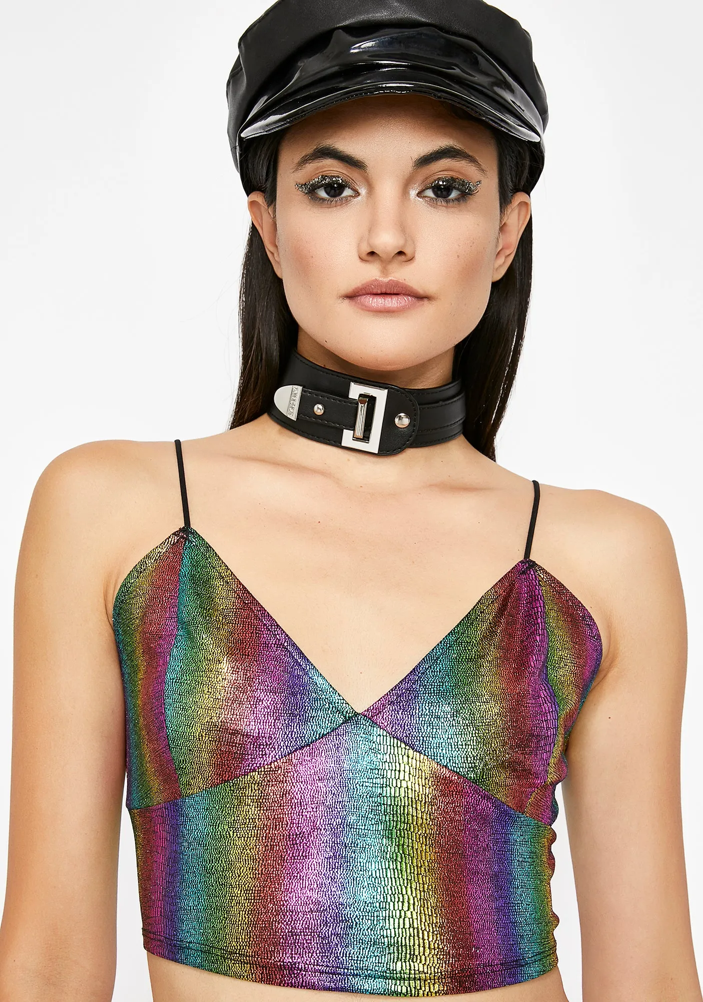 Color Waves Cami Tank sold by Dolls Kill product image thumbnail 3