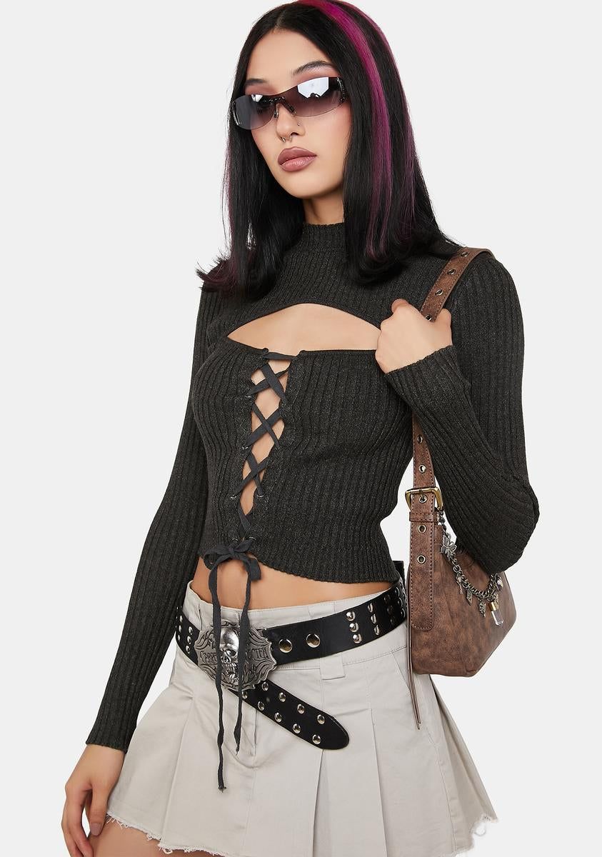 In My Feels Crop Top sold by Dolls Kill product image thumbnail 2