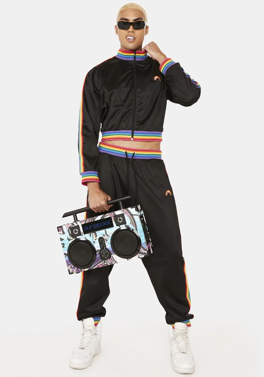 Get Funky Striped Track Jacket sold by Dolls Kill product image thumbnail 3