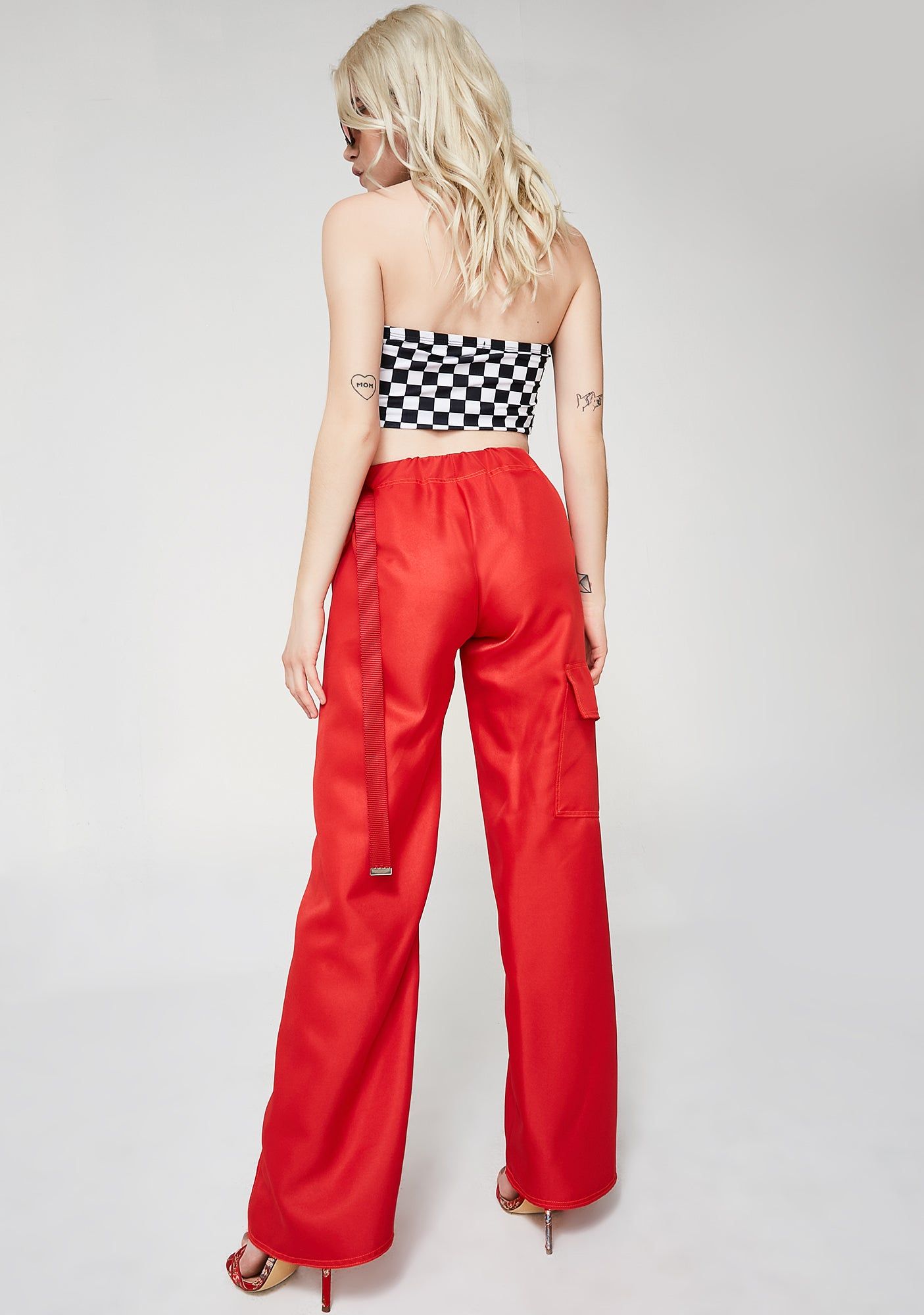 Open Cargo Pants sold by Dolls Kill product image thumbnail 4