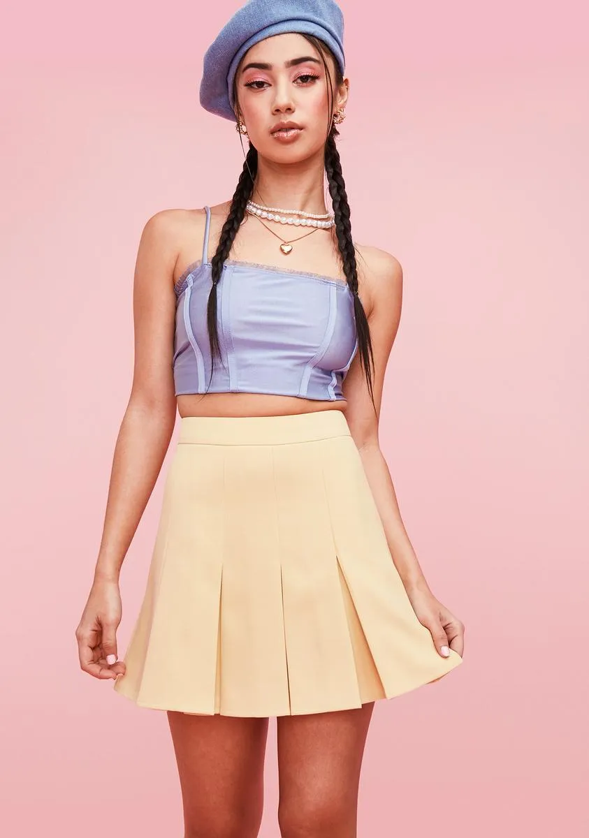 Plain Jane Pleated Mini Skirt sold by Dolls Kill product image thumbnail 2