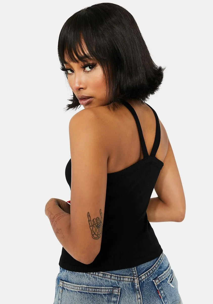 Perfect Ten O-Ring Halter Top sold by Dolls Kill product image thumbnail 4