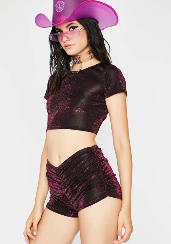 Miss New Bae Short Set sold by Dolls Kill