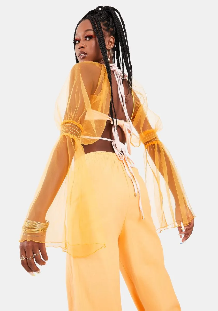 Cassia Crop Top sold by Dolls Kill product image thumbnail 4