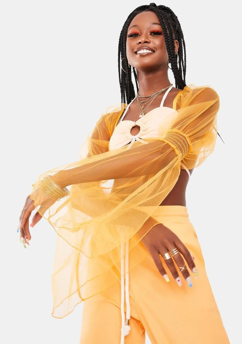 Cassia Crop Top sold by Dolls Kill