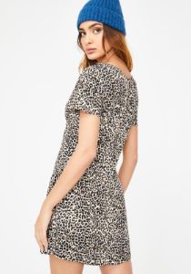 Leopard Elara Dress sold by Dolls Kill