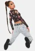 Soaring Fantasy Butterfly Mesh Top sold by Dolls Kill