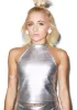 Ursa Turtle Neck Crop Top sold by Dolls Kill
