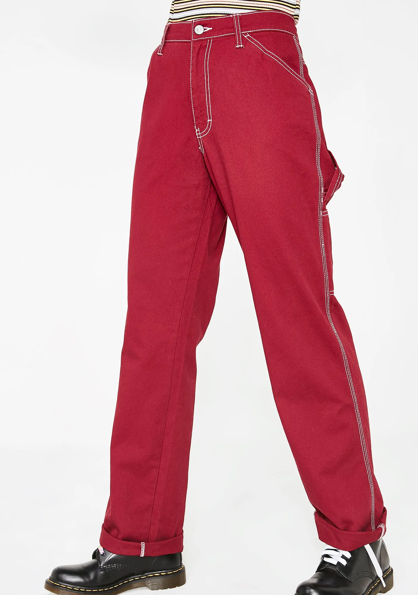 Mulberry Carpenter Pants sold by Dolls Kill product image thumbnail 2