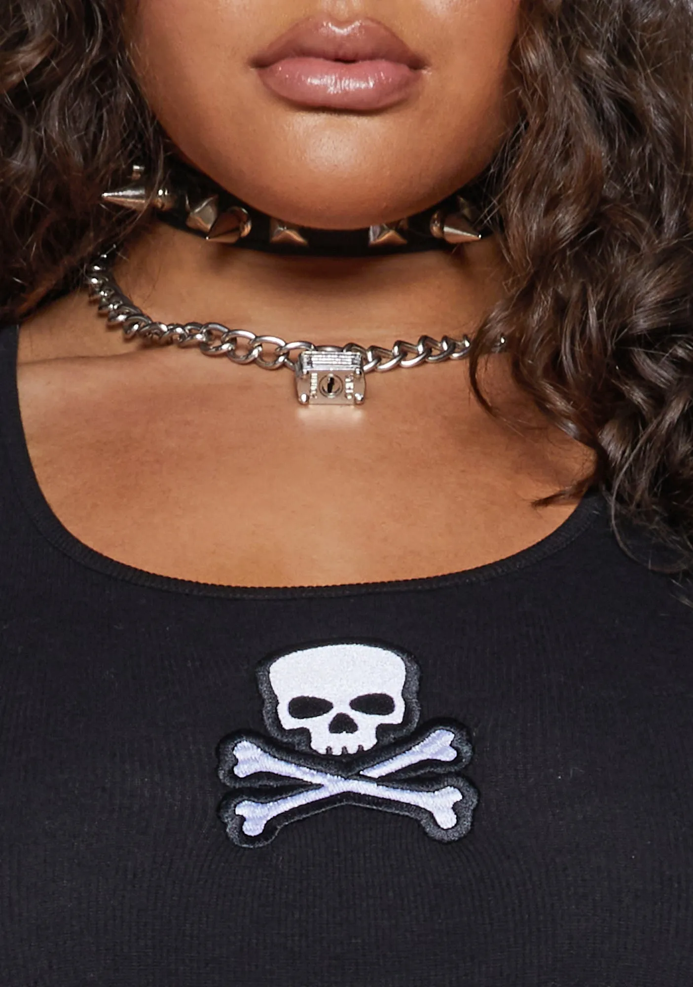 Plus Suburban Riot Tank Top sold by Dolls Kill product image thumbnail 5