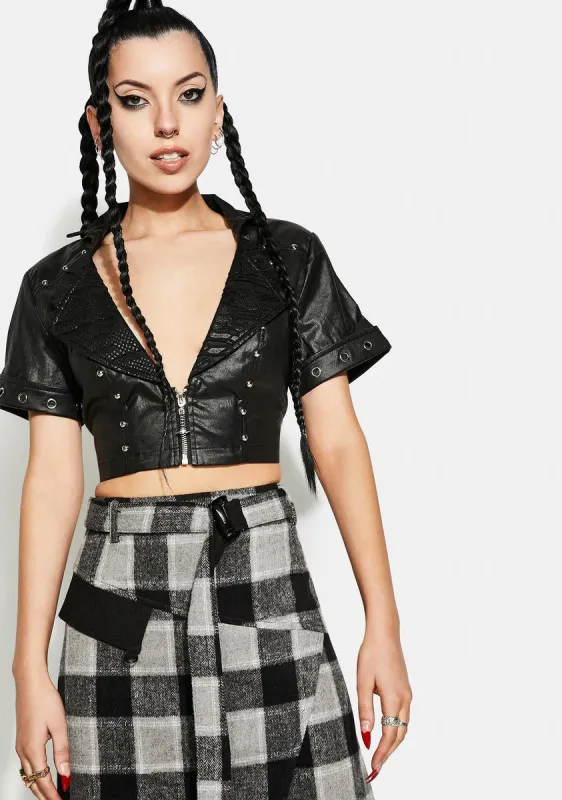 Tank Girl Short Jacket sold by Dolls Kill