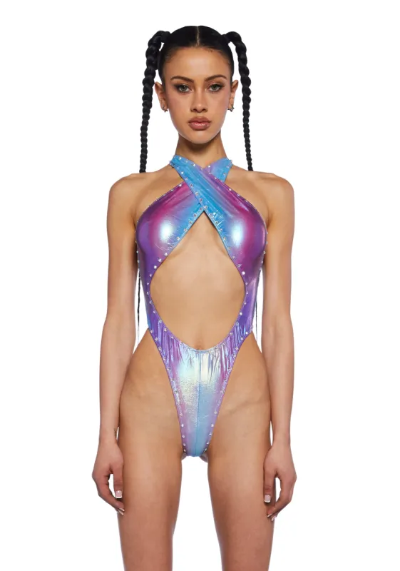 Dance Release Cut Out Bodysuit sold by Dolls Kill