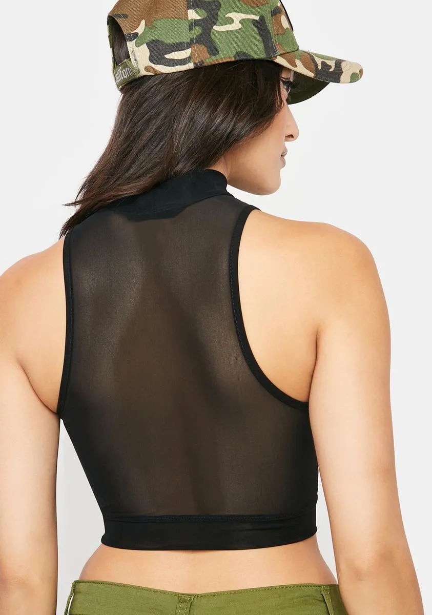 You're A Natural Sheer Tank Top sold by Dolls Kill product image thumbnail 4