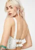 White Rock Mentality Studded Bustier sold by Dolls Kill