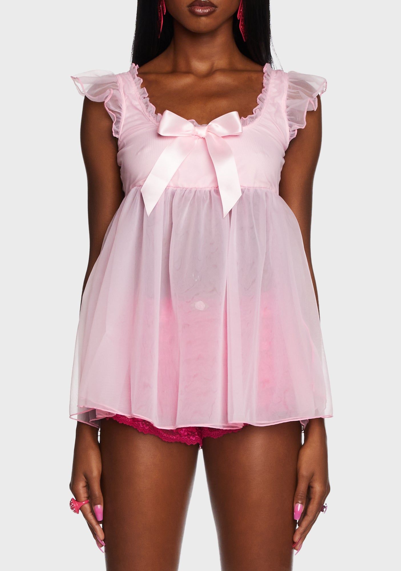 Prima Ballerina Babydoll Top sold by Dolls Kill product image thumbnail 5