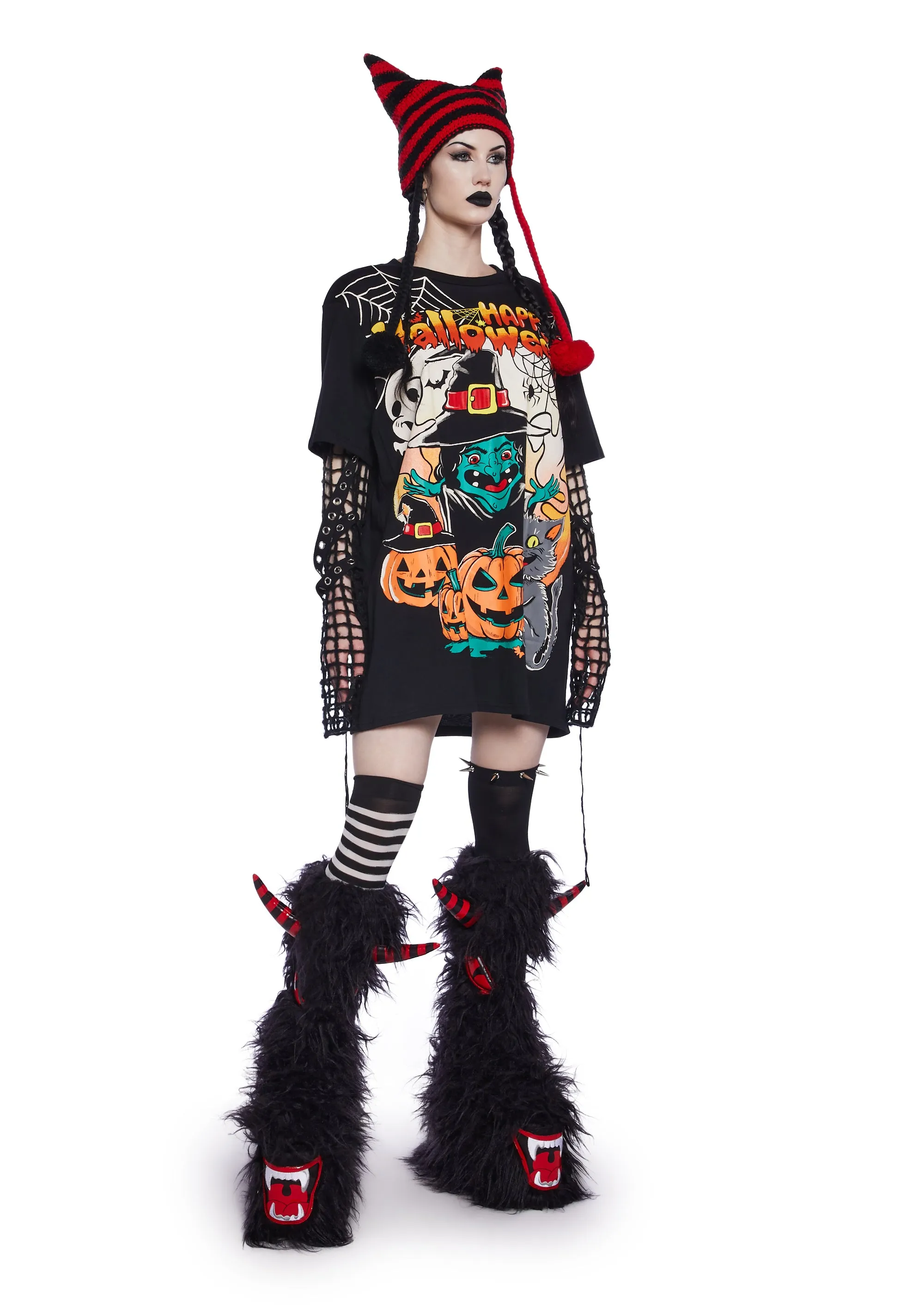 Nightmare Greetings Graphic Tee sold by Dolls Kill product image thumbnail 2
