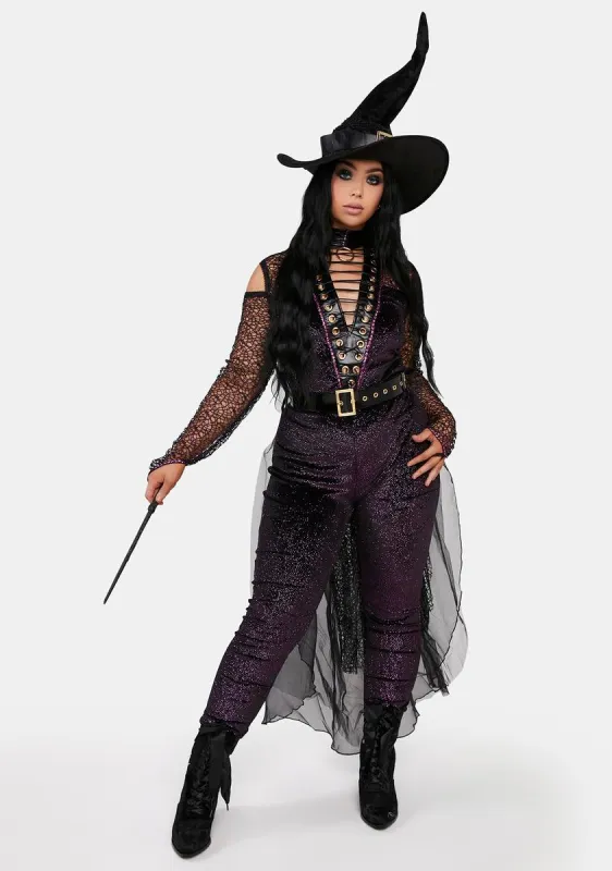Plus Violet Coven Witch Costume sold by Dolls Kill