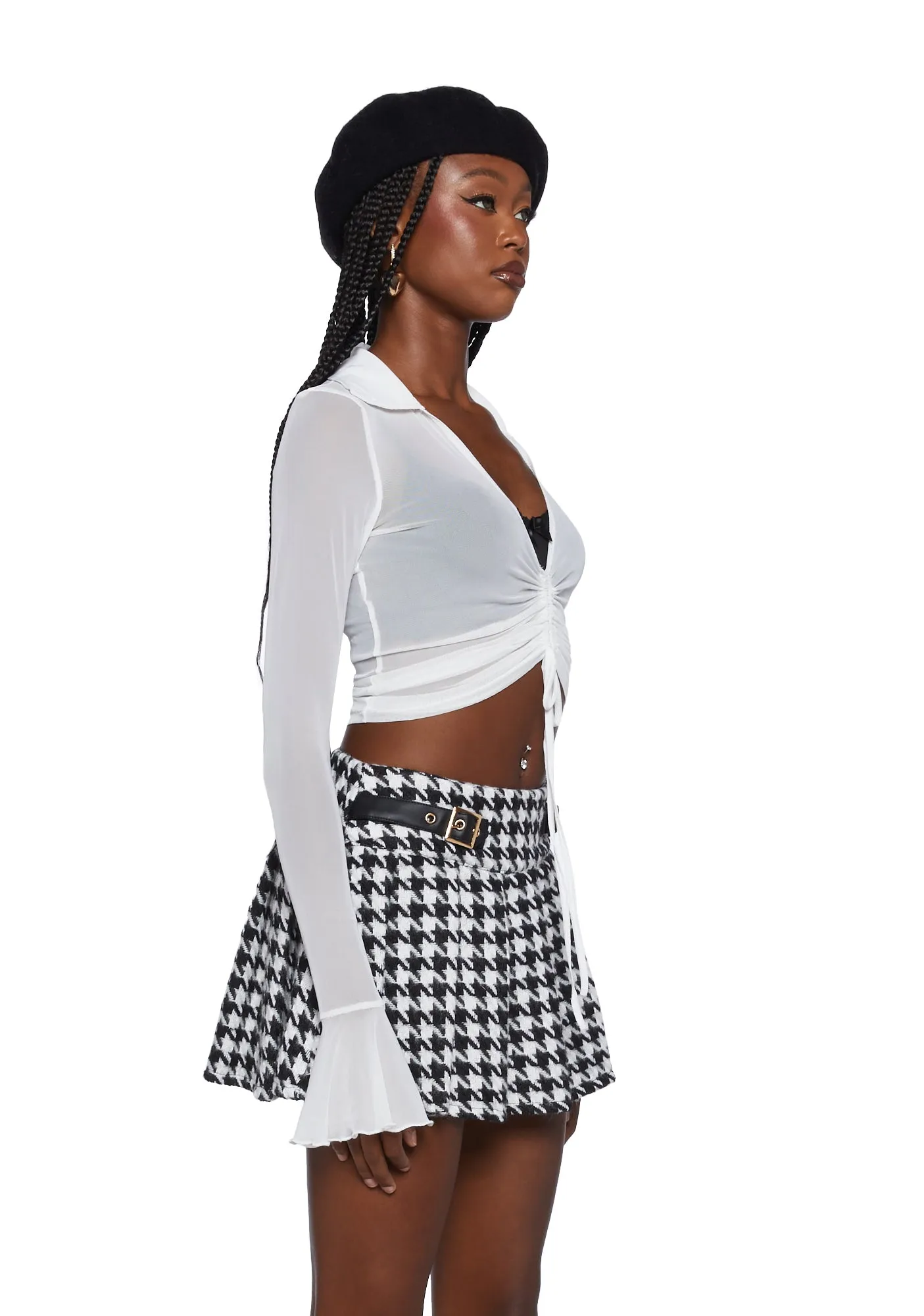 Ascend Your Throne Crop Top sold by Dolls Kill product image thumbnail 3