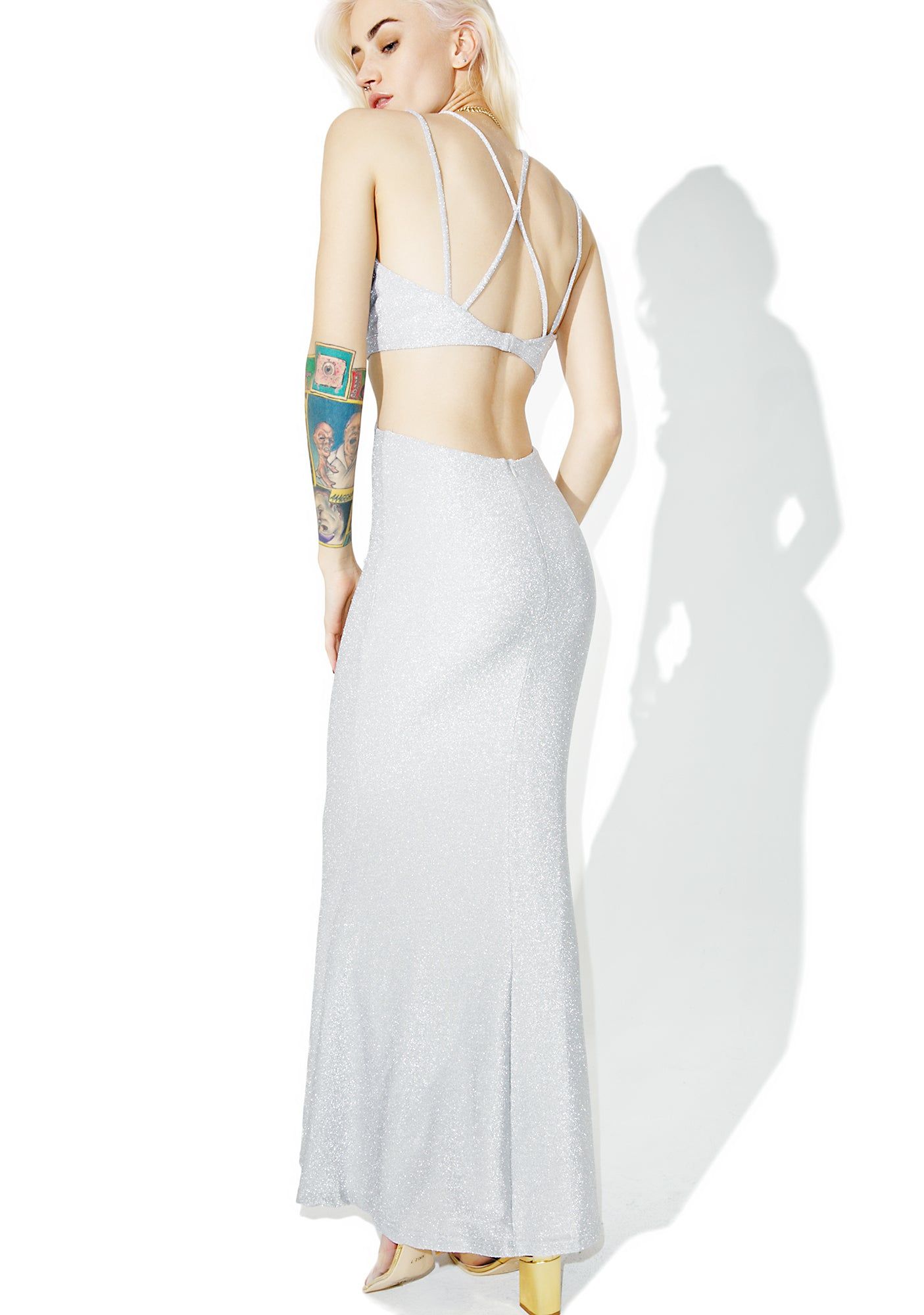 Grown ‘N Single Maxi Dress sold by Dolls Kill product image thumbnail 5