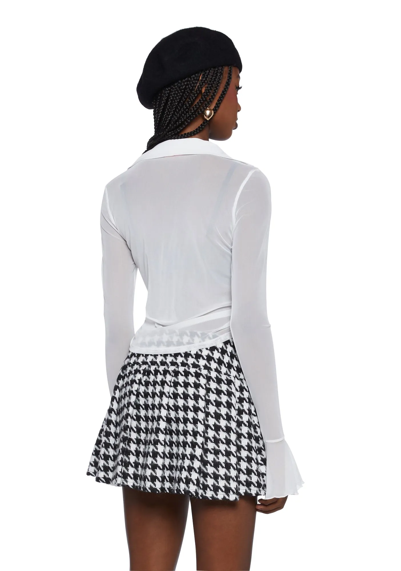 Ascend Your Throne Crop Top sold by Dolls Kill product image thumbnail 4