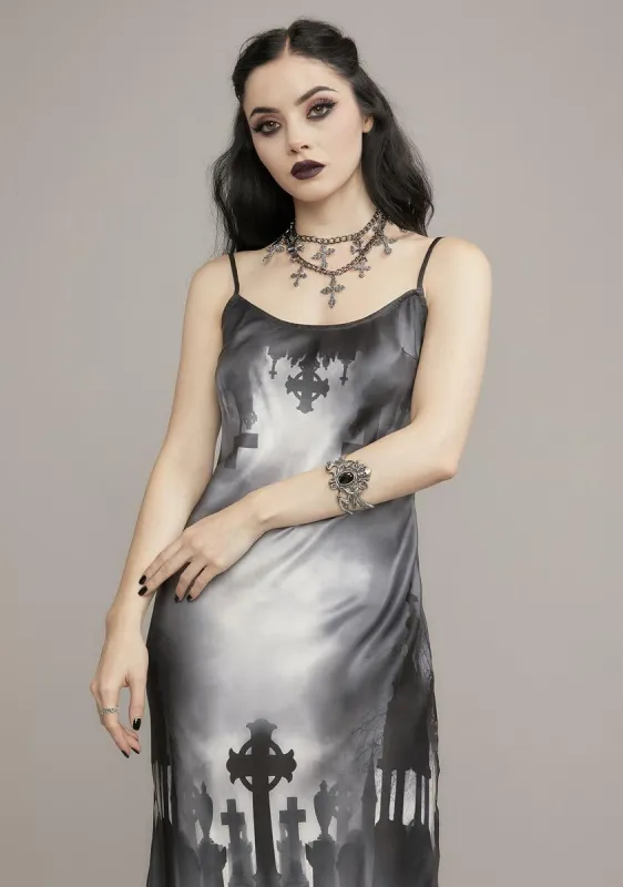 The Devil Decides Graveyard Dress sold by Dolls Kill