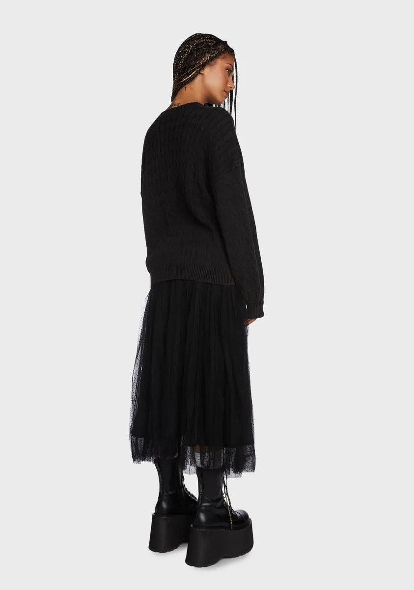 Heard It Before Oversized Sweater sold by Dolls Kill product image thumbnail 5