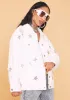 Angel Star Power Distressed Denim Jacket sold by Dolls Kill