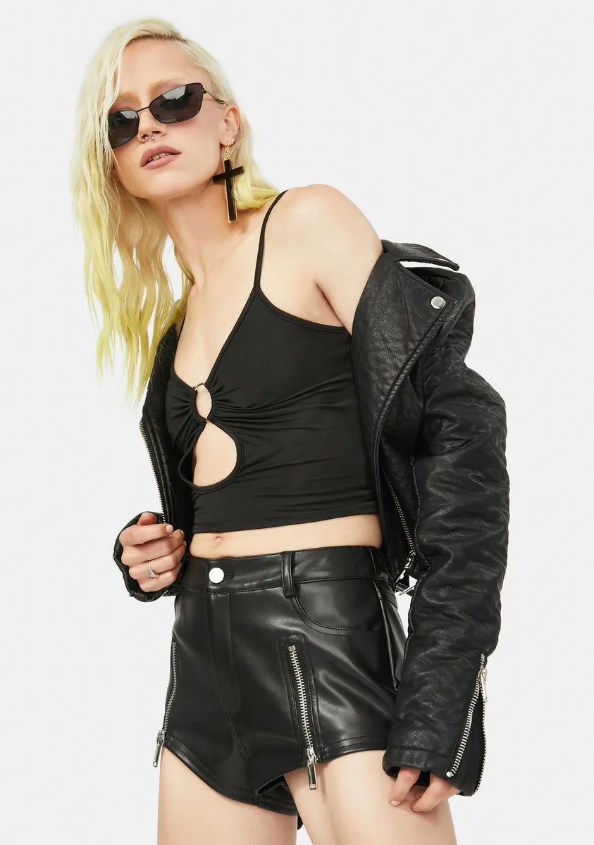 Watch Your Mouth Crop Tank sold by Dolls Kill product image thumbnail 2