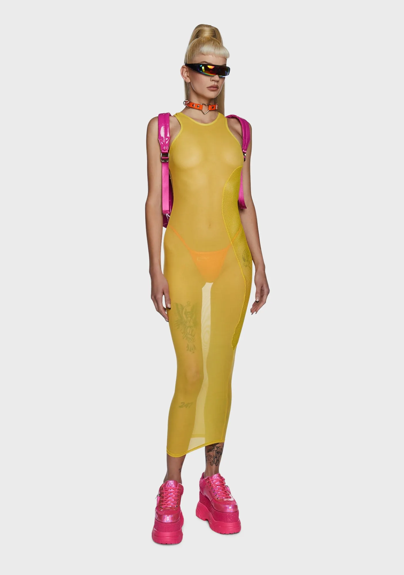 Made Better Bodystocking Dress sold by Dolls Kill product image thumbnail 5