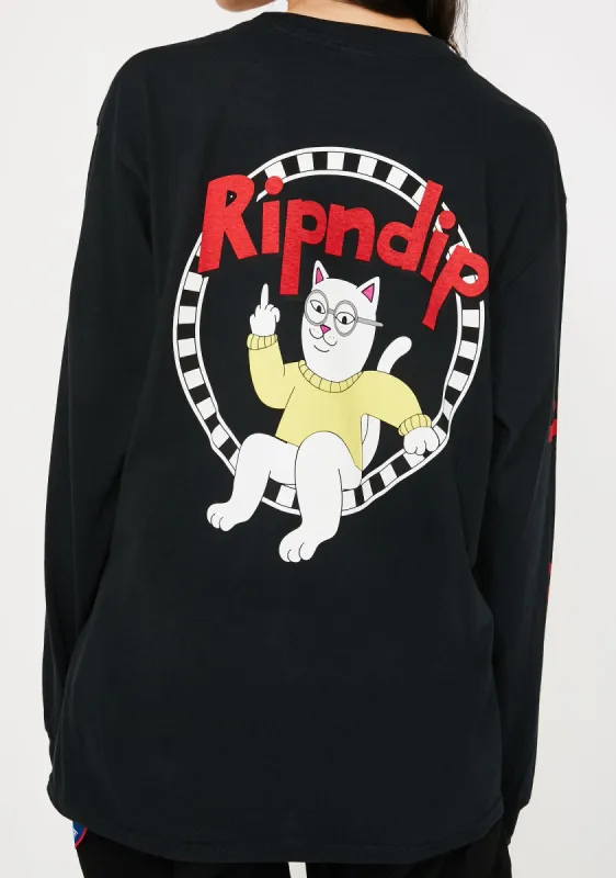 Narthur Long Sleeve Graphic Tee sold by Dolls Kill