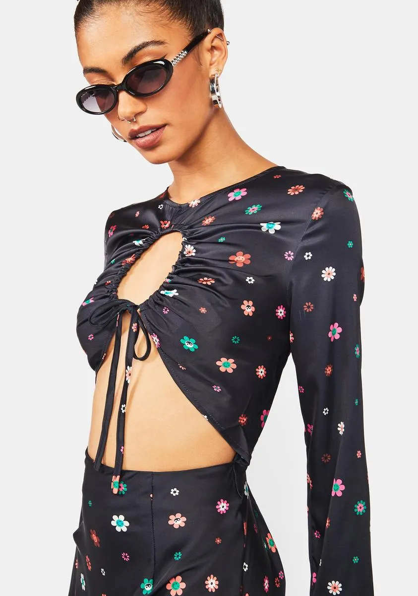 Trippy Print Mini Dress sold by Dolls Kill product image thumbnail 2