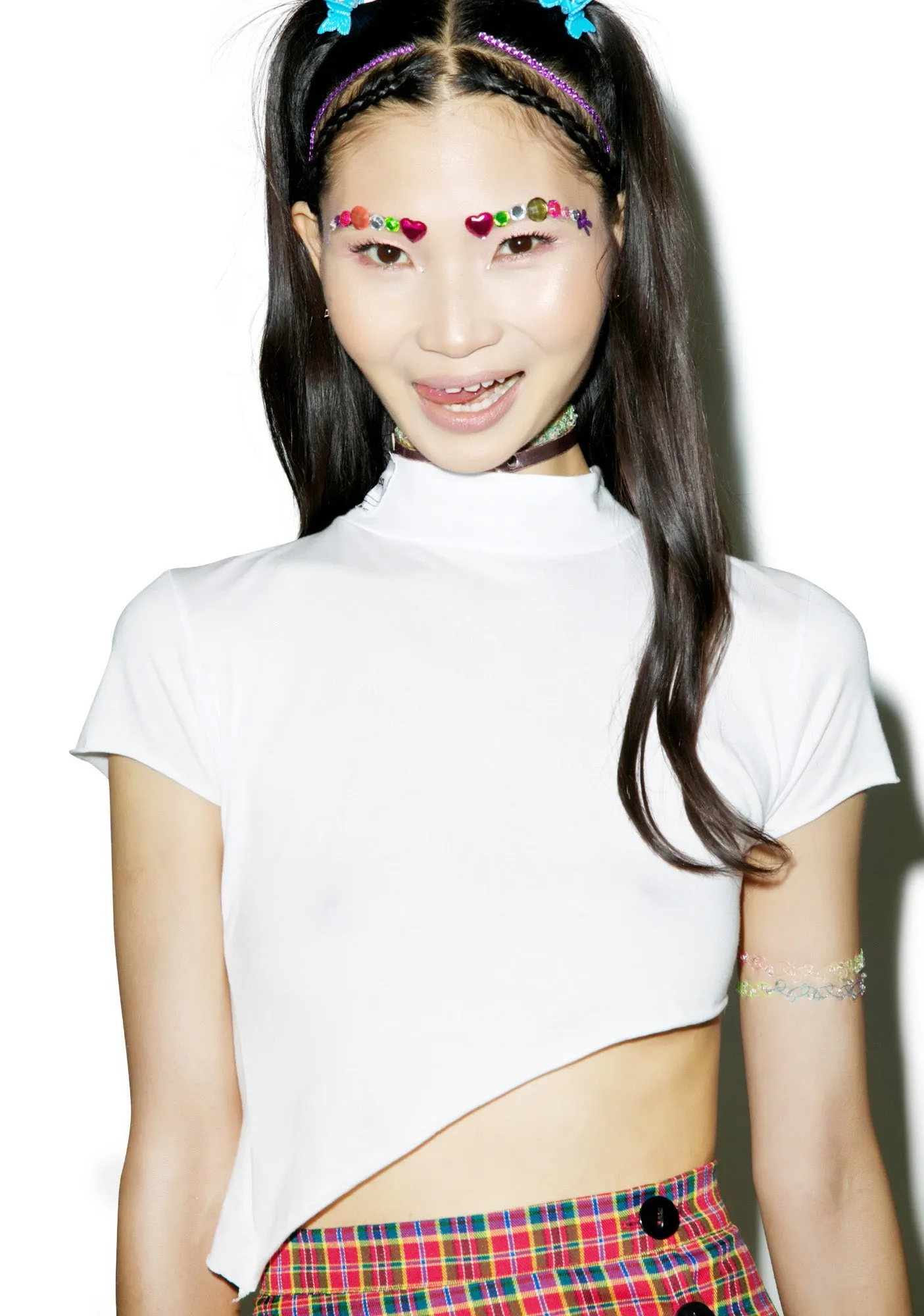 Digii White Top sold by Dolls Kill product image thumbnail 2