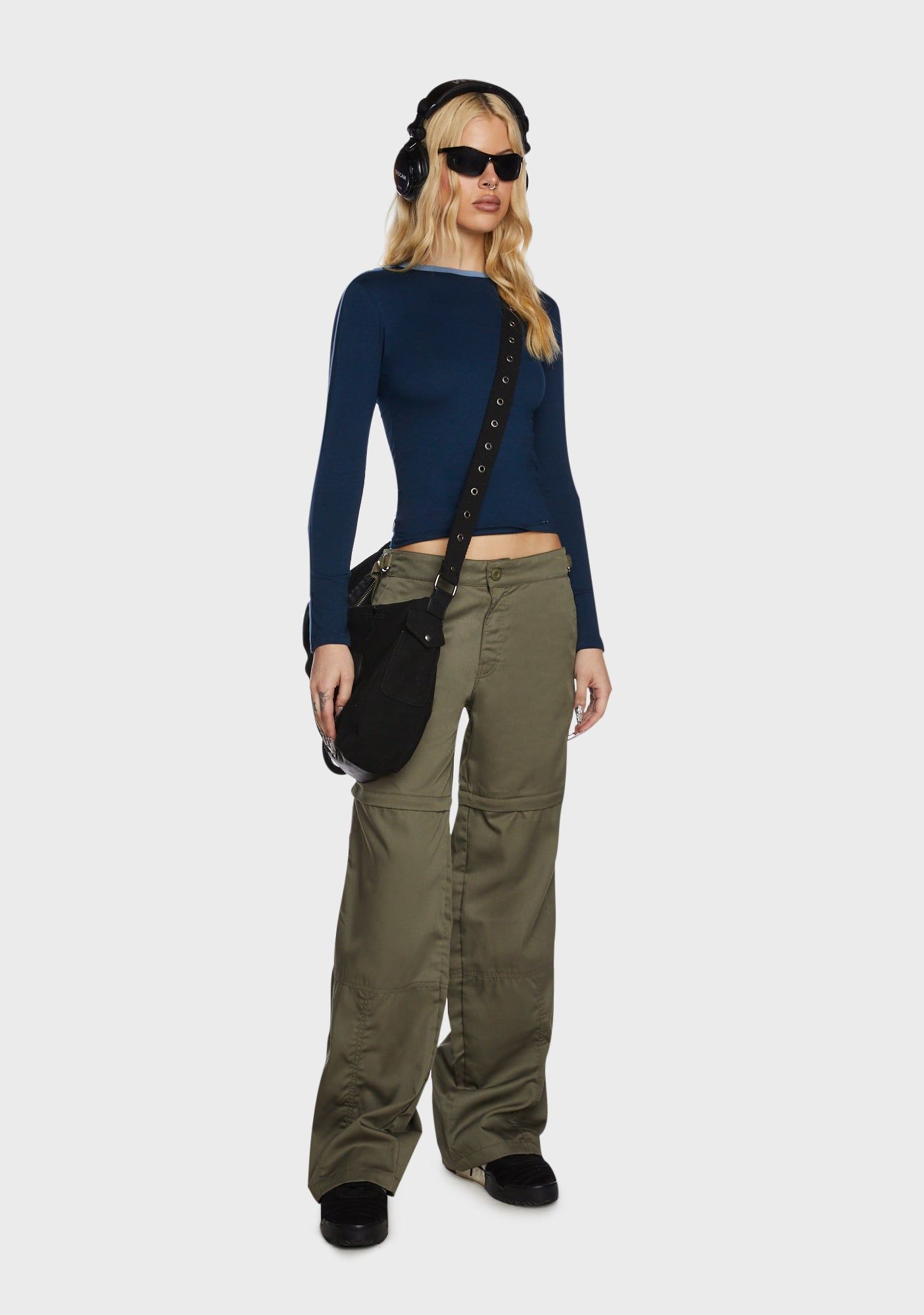 Tansy Cargo Trousers sold by Dolls Kill product image thumbnail 2