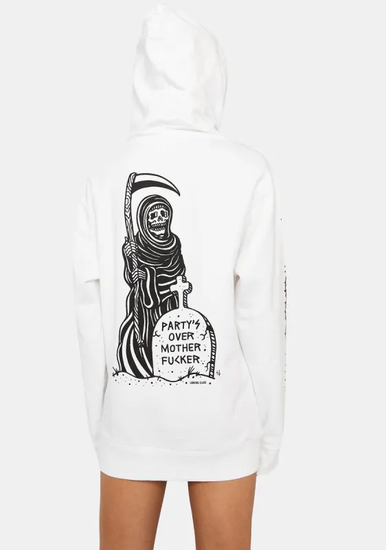 Party’s Over Hoodie sold by Dolls Kill