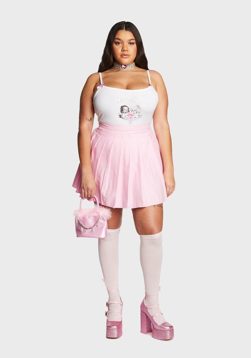 Plus On All Fours Graphic Tank Top sold by Dolls Kill product image thumbnail 5