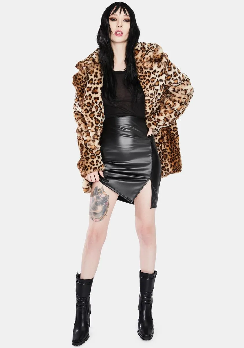 Fierce Servin' Bawdy Mini Skirt sold by Dolls Kill product image thumbnail 3