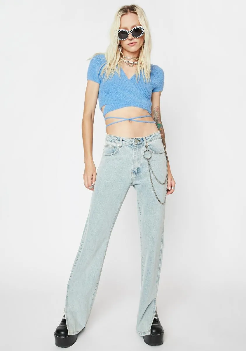 Rude Boy Fuzzy Crop Top sold by Dolls Kill product image thumbnail 3