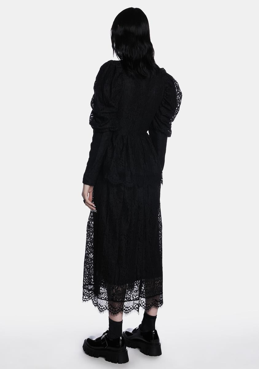 Lyra Lace Midi Dress sold by Dolls Kill product image thumbnail 4