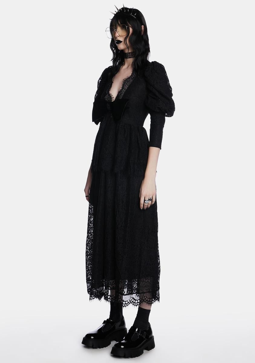 Lyra Lace Midi Dress sold by Dolls Kill product image thumbnail 2