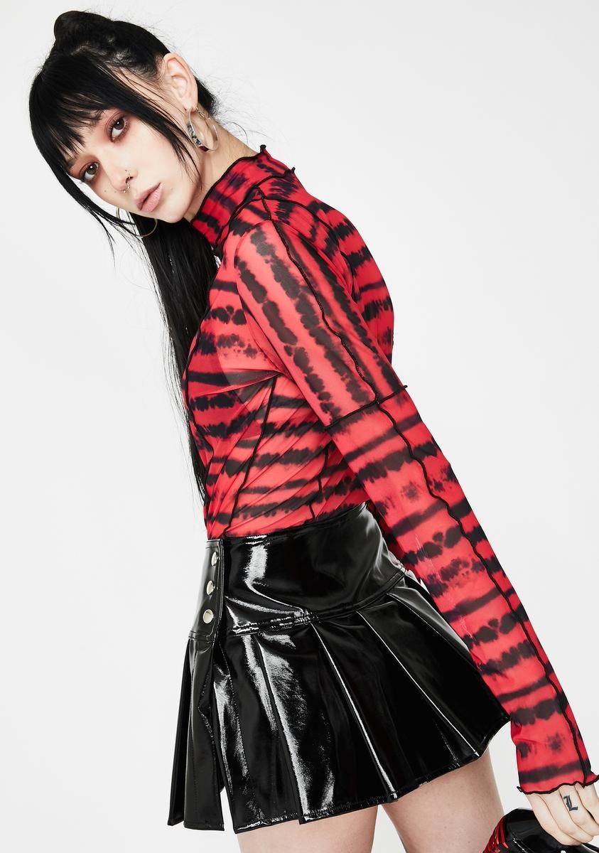 Sabrina Pleated Mini Skirt sold by Dolls Kill product image thumbnail 4