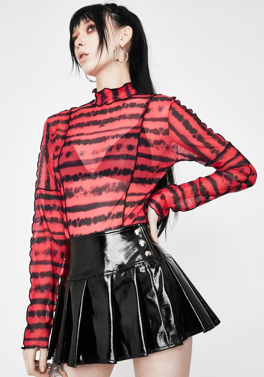 Sabrina Pleated Mini Skirt sold by Dolls Kill product image thumbnail 2