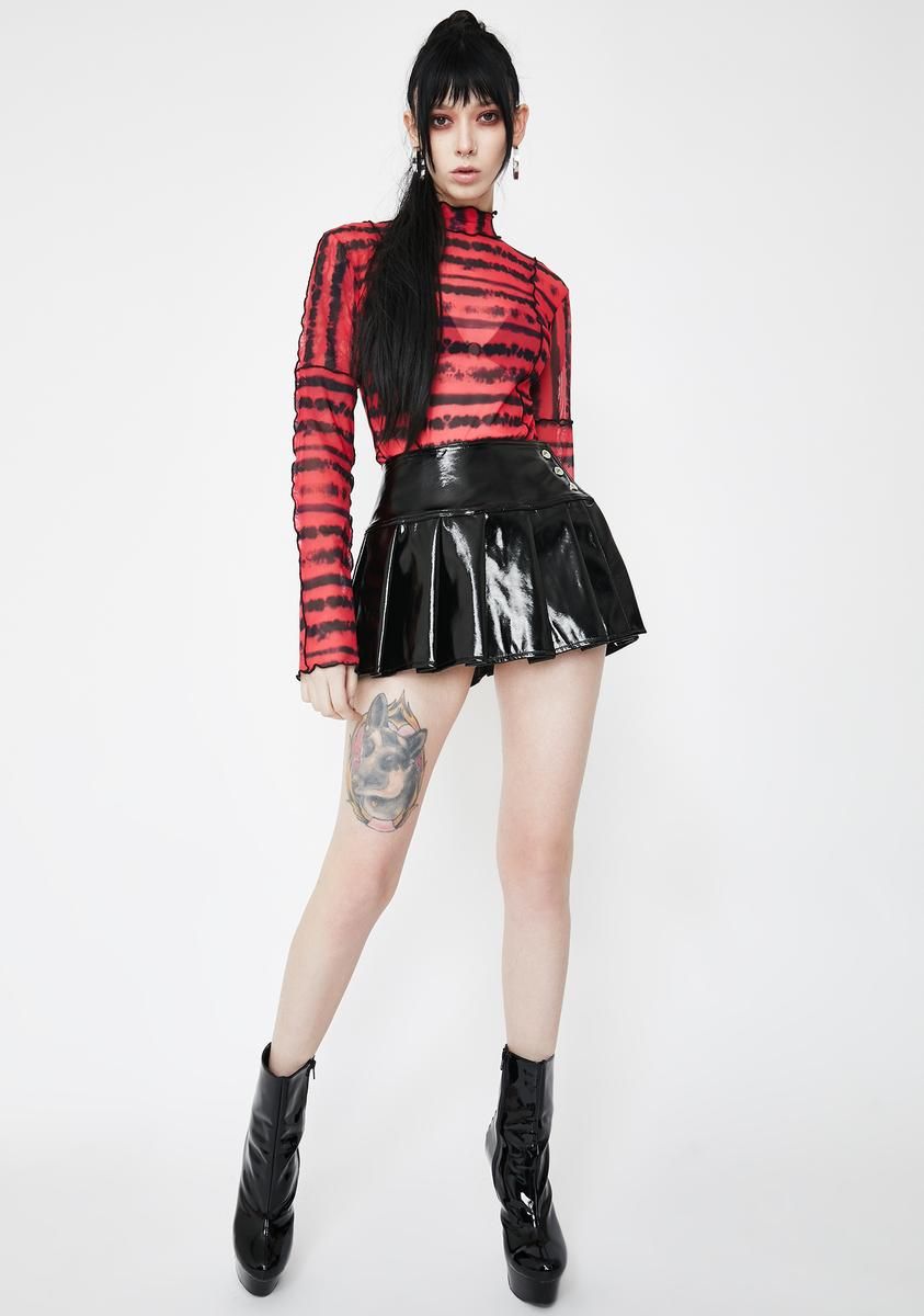 Sabrina Pleated Mini Skirt sold by Dolls Kill product image thumbnail 3